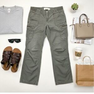 Sonoma Life + Style Women’s Cargo Pants – Straight Leg, Mid Rise – Size 12